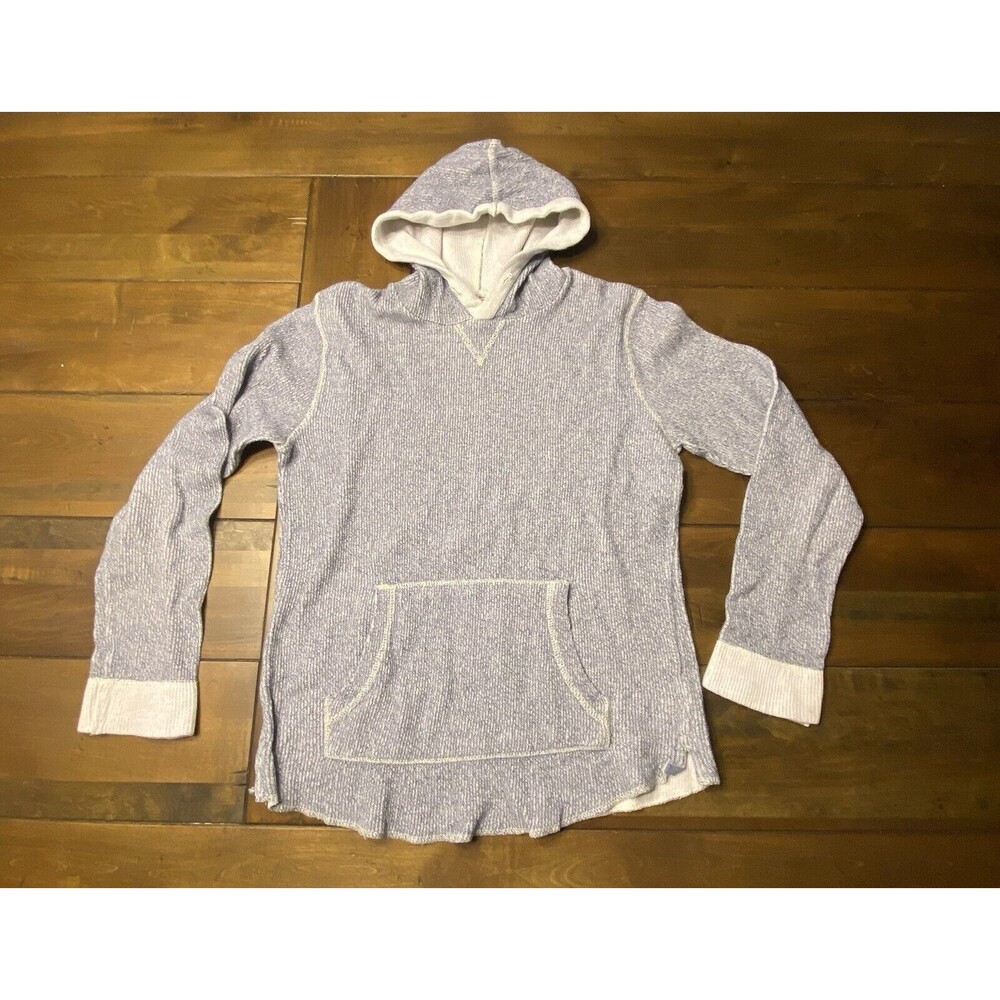 Men's ALL-SON BRAND Gray/Blue Pullover Sweatshirt  Design, size Medium